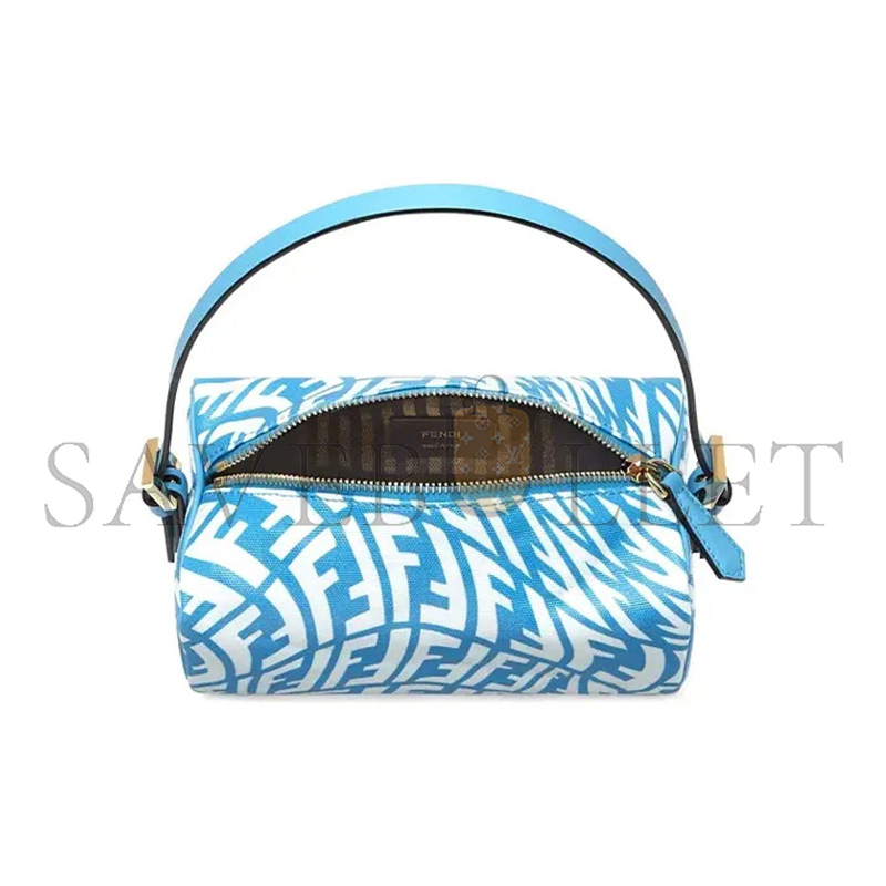 FENDI MINI FF VERTIGO ZIP WRISTLET BAG 8BS050AFL1F1E8L (19*11*8cm)